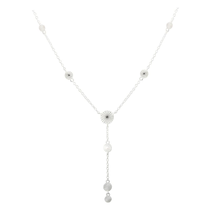 Line Necklace   Silver