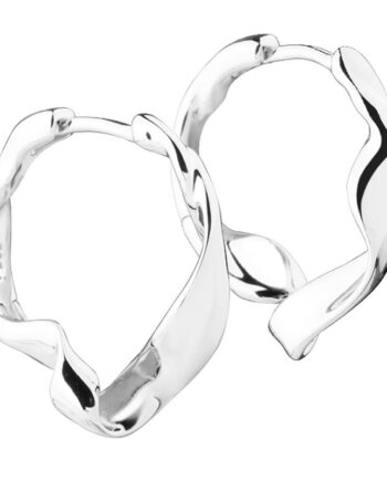 Liora Simple Hoop 22 Mm    Silver