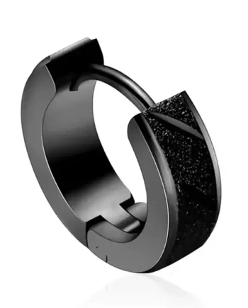Livey ørering ædelstål Blackcoat