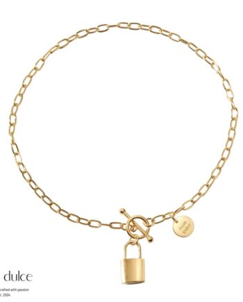 Lock Love Bracelet   Golden