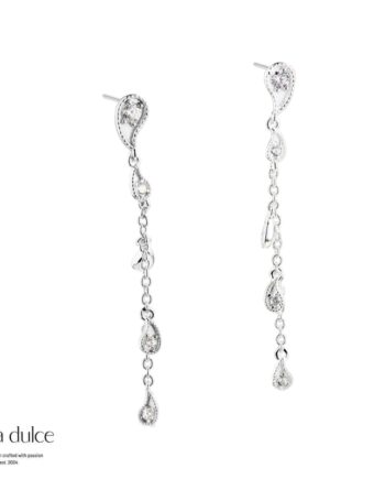 Long Vims Earring   Silver