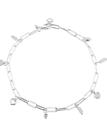 Love Me More Bracelet   Silver