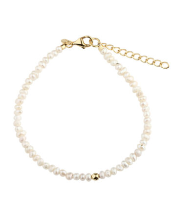 Love Pearls Bracelet   Golden