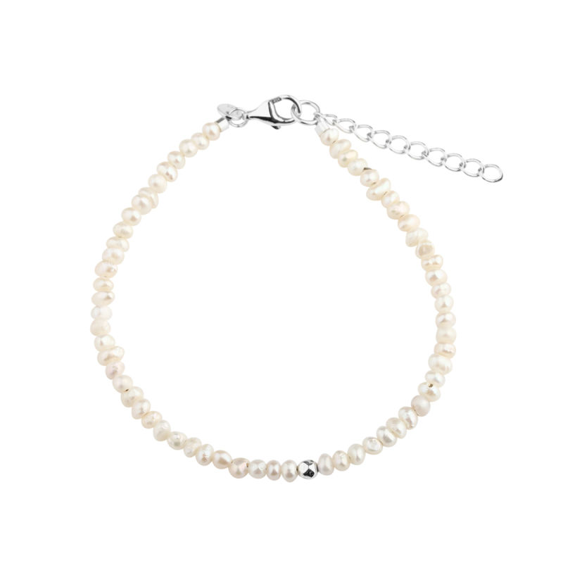 Love Pearls Bracelet   Silver