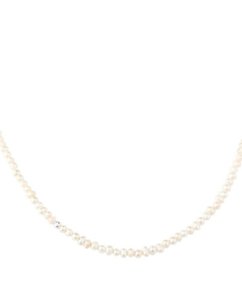 Love Pearls Necklace   Silver