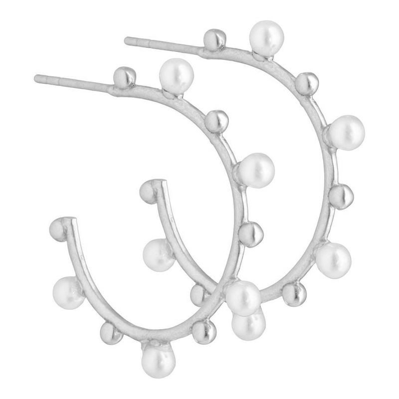 Lykke Hoops   Silver
