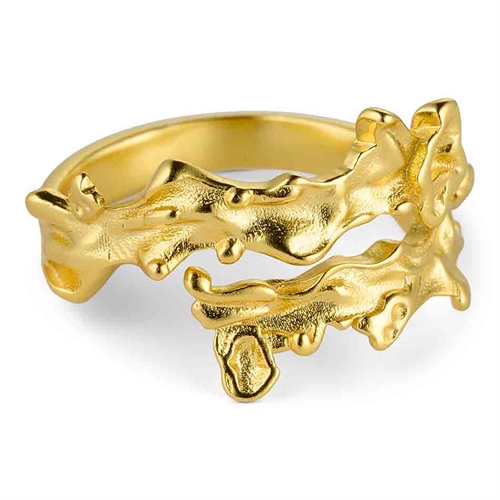 Maia Forgyldt 14k Sterling Ring