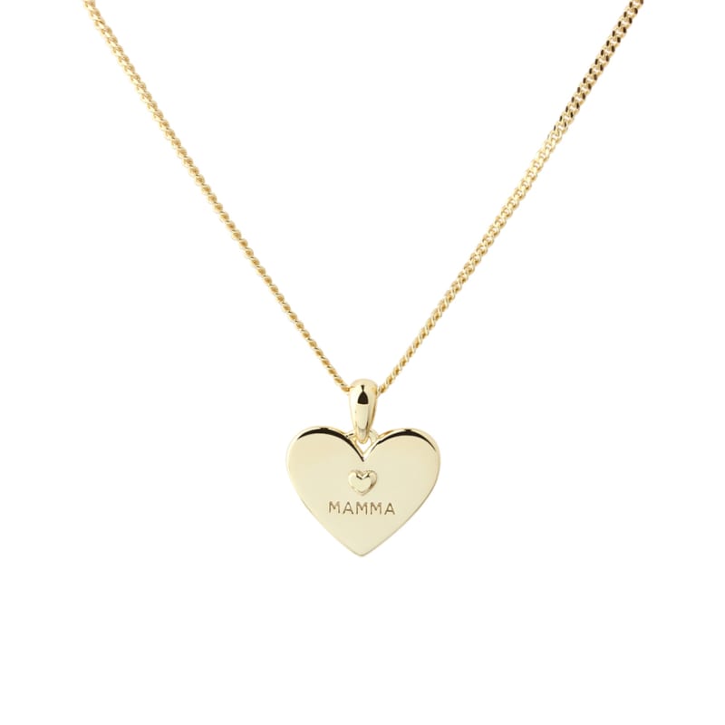 Mamma Necklace   Golden