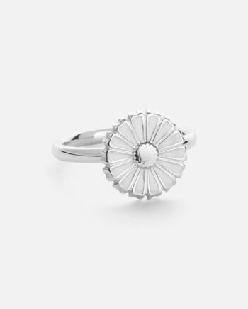 Marguerit Ring Sølvfarvet