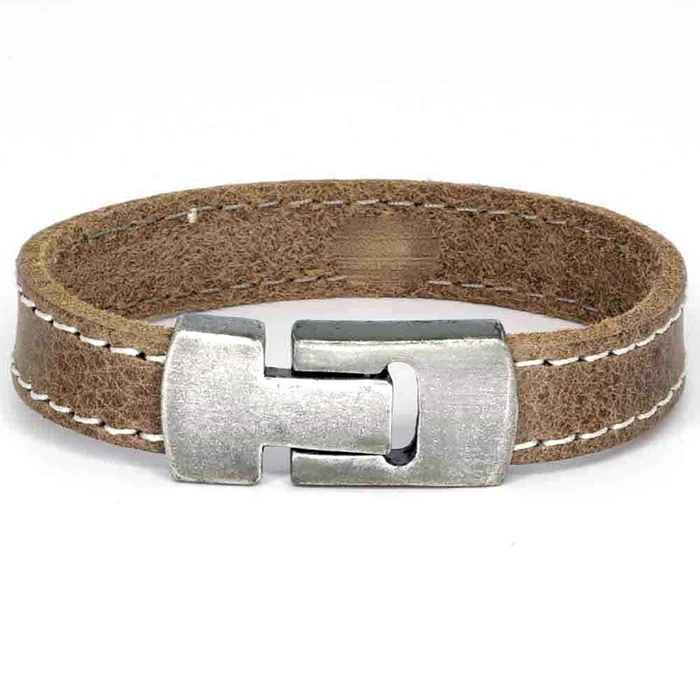 Mazo Herrearmbånd Læder Brun