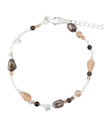 Meadow Mix Bracelet   Silver