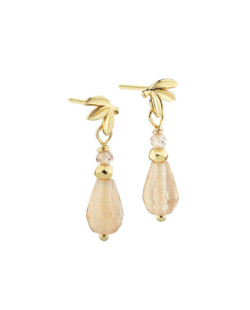 Meadow Rose Earring   Golden