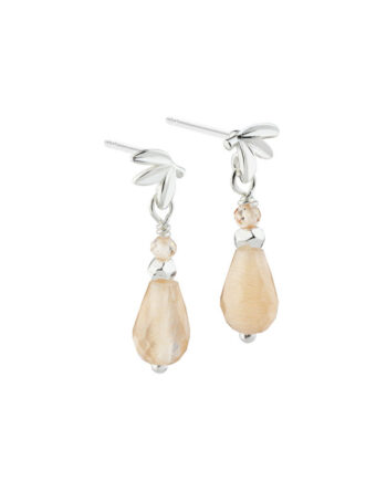 Meadow Rose Earring   Silver