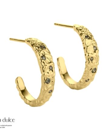 Mess Hoop Olive Big   Golden