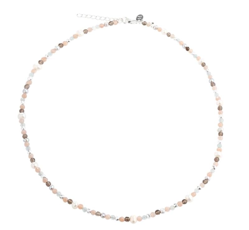 Miah Necklace   Silver