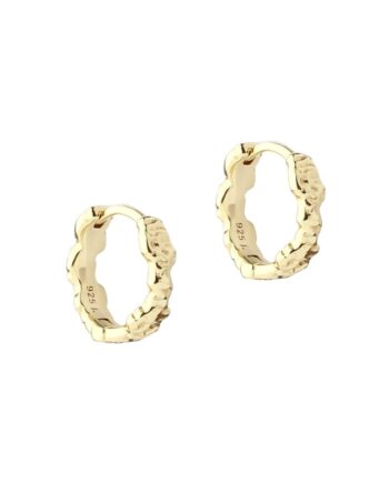 Mila Hoop 12 Mm    Golden