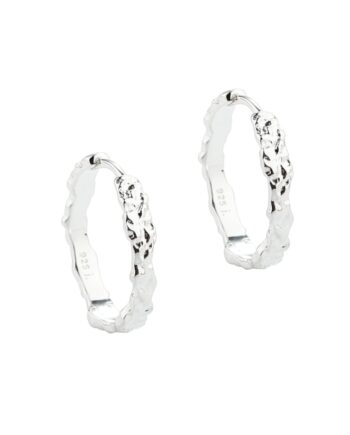 New Mila Hoop    20 Mm  Silver