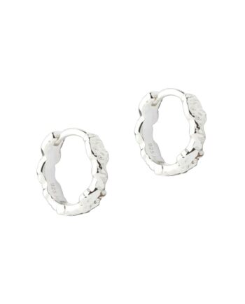 Mila Hoop 12 Mm    Silver