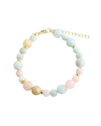 Morganite Dream Bracelet    Golden