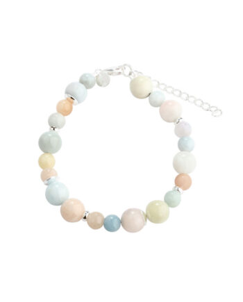 Morganite Dream Bracelet   Silver