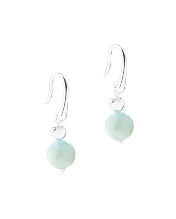 Morganite Dream Earring   Silver