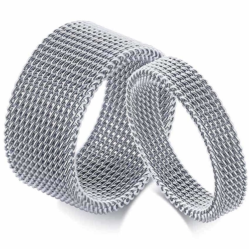 Nett Steel Forlovelsesring