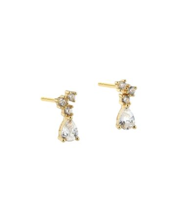 New Aura Drop Earstud   Golden