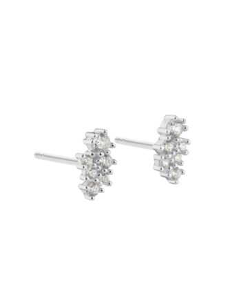 New Aura Earstud   Silver