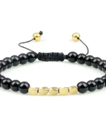 Niazy Perlearmbånd   Blackstone Golden