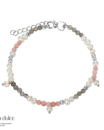 Opal Love Bracelet   Silver