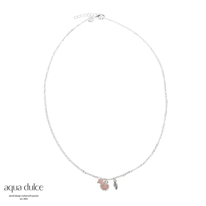 Opal Mila Necklace   Silver