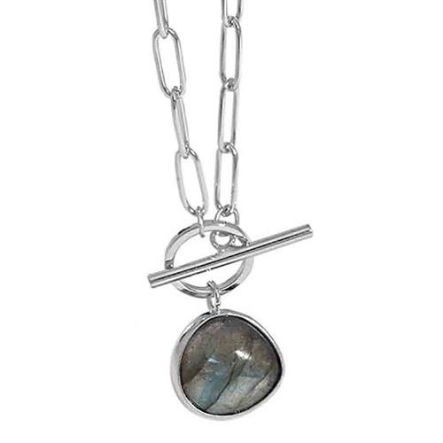 Opal Sølvhalskæde Sterling 42cm