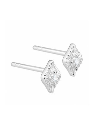 Opally Earstud   Silver