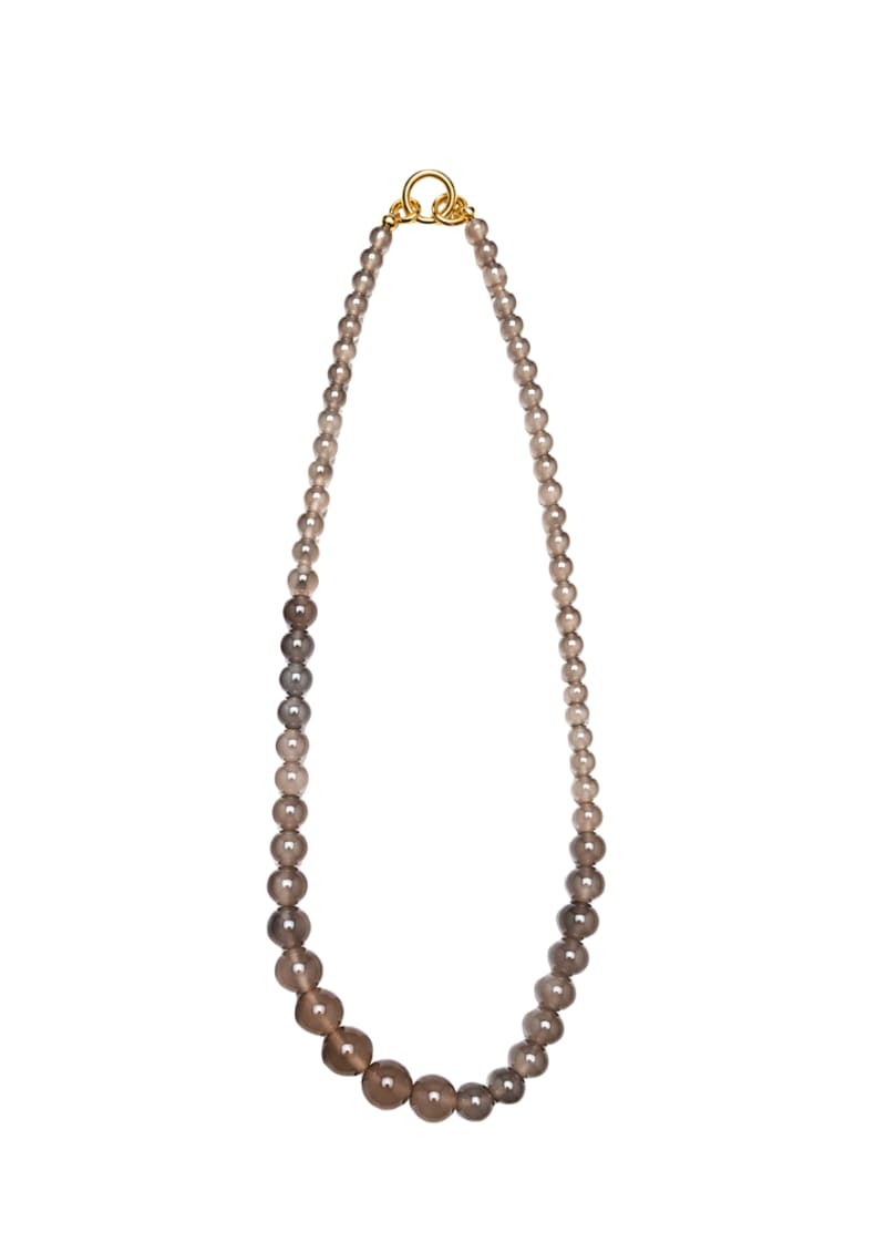 Orbit Smokey Necklace Bay