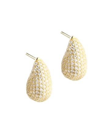 Pavé Big Earstud    Golden