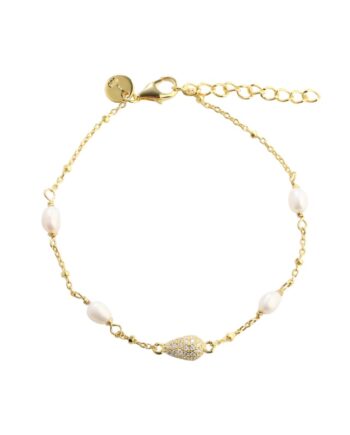 Pavé Bracelet   Golden