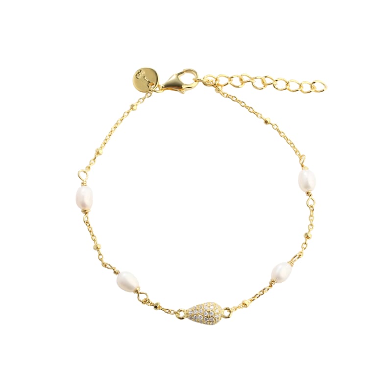 Pavé Bracelet   Golden