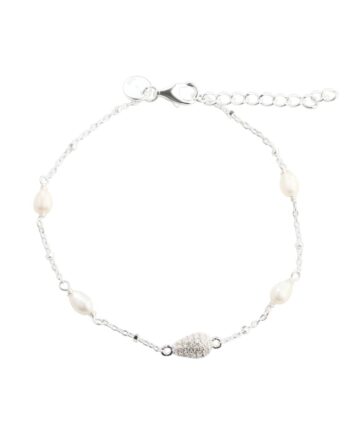 Pavé Bracelet   Silver