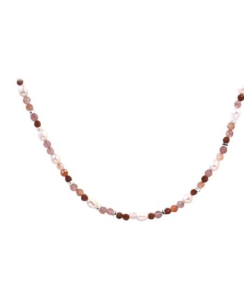 Peachy Necklace     Golden