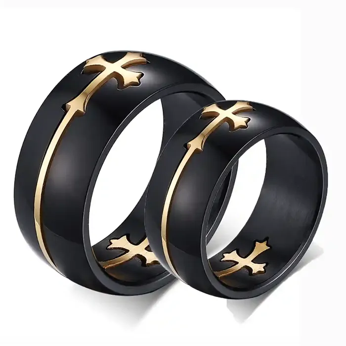 Purzle Vielse Eller Forlovelsesring Cross