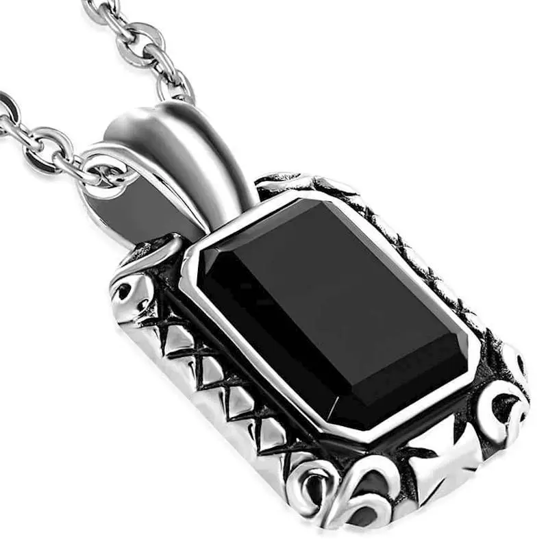 Quot Gemstone Quot  Herre Halssmykke