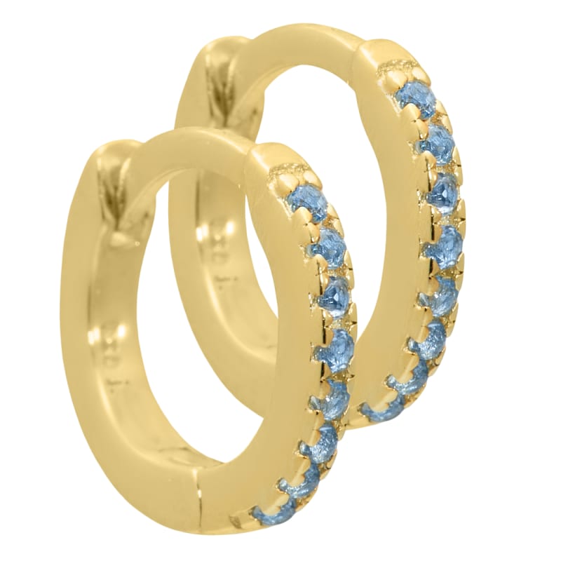 Ranva Sky Small Hoop   Golden