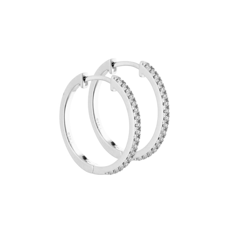 Raya Hoop 20 Mm    Silver