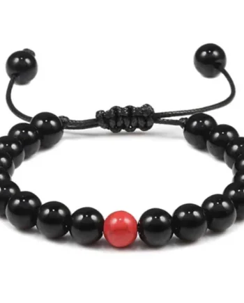 Red Clake Perlearmbånd Blackstone
