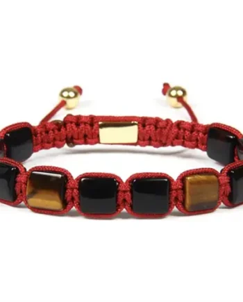 Red Delayat Armbånd Handmade