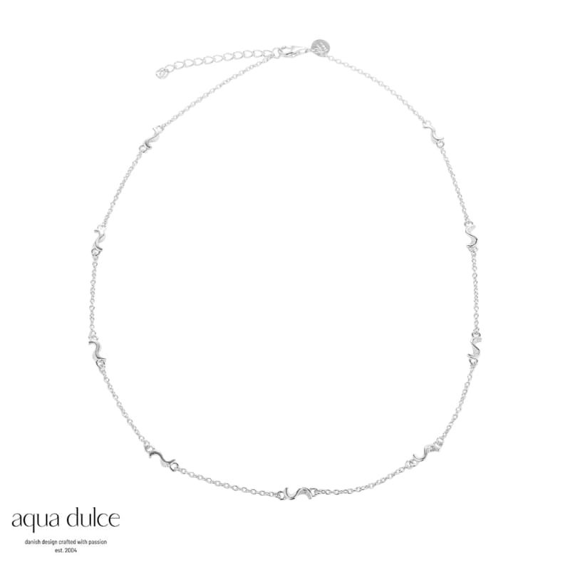 Rhumba Simple Necklace   Silver