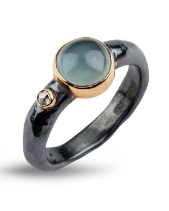 Ring Antique Aqua 52