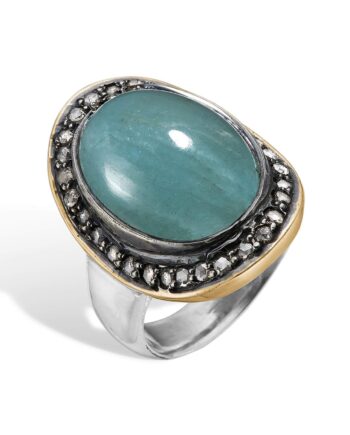 Ring Corso Boho Aqua 52