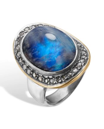 Ring Corso Boho Rainbow Moon 52