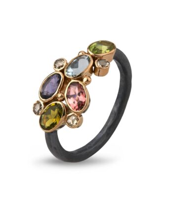 Ring Elisabeth Faceted 52